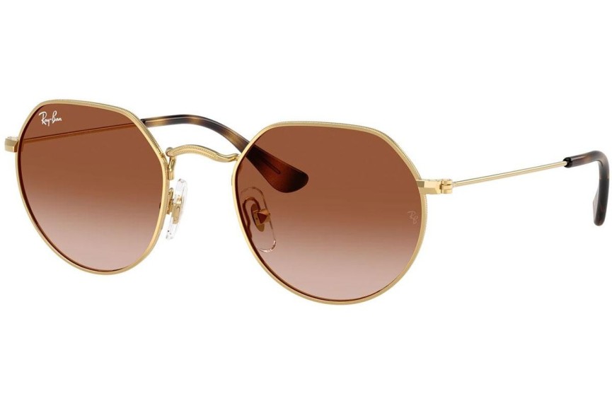 Слънчеви очила Ray-Ban Junior Junior Jack RJ9565S 223/13 Заоблени Златна