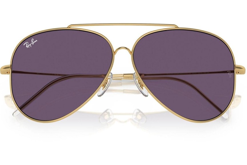 Слънчеви очила Ray-Ban Aviator Reverse RBR0101S 001/1A Пилотни Златна