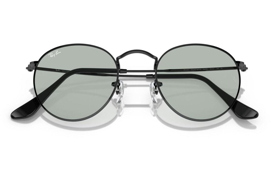 Слънчеви очила Ray-Ban Round Metal RB3447 002/R5 Заоблени Черна