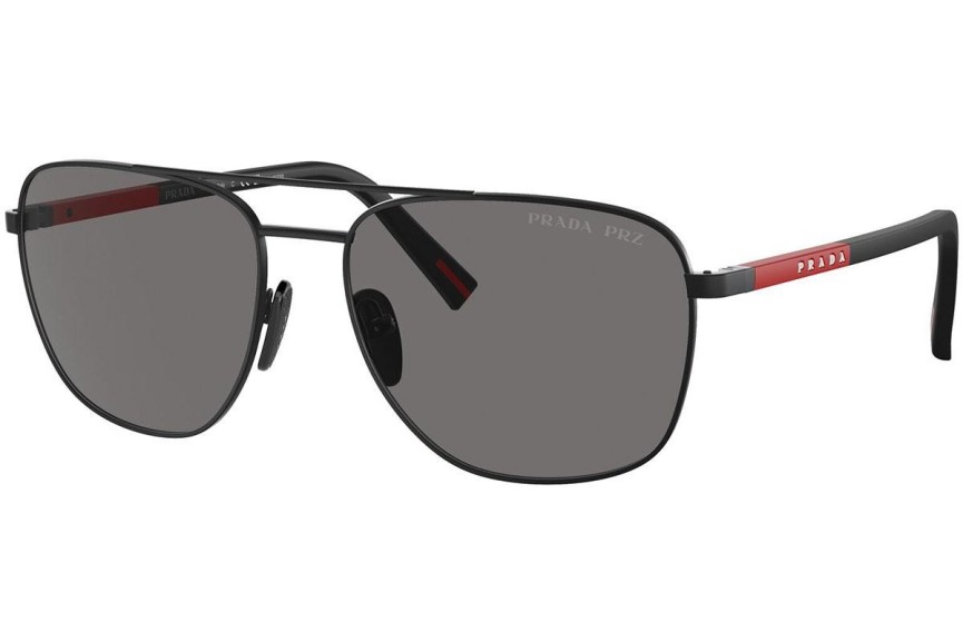 Слънчеви очила Prada Linea Rossa PS54ZS 1BO02G Polarized Овални Черна