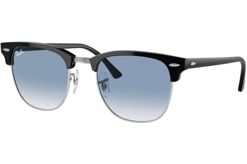 Слънчеви очила Ray-Ban Clubmaster RB3016 13543F По веждите Сребърна