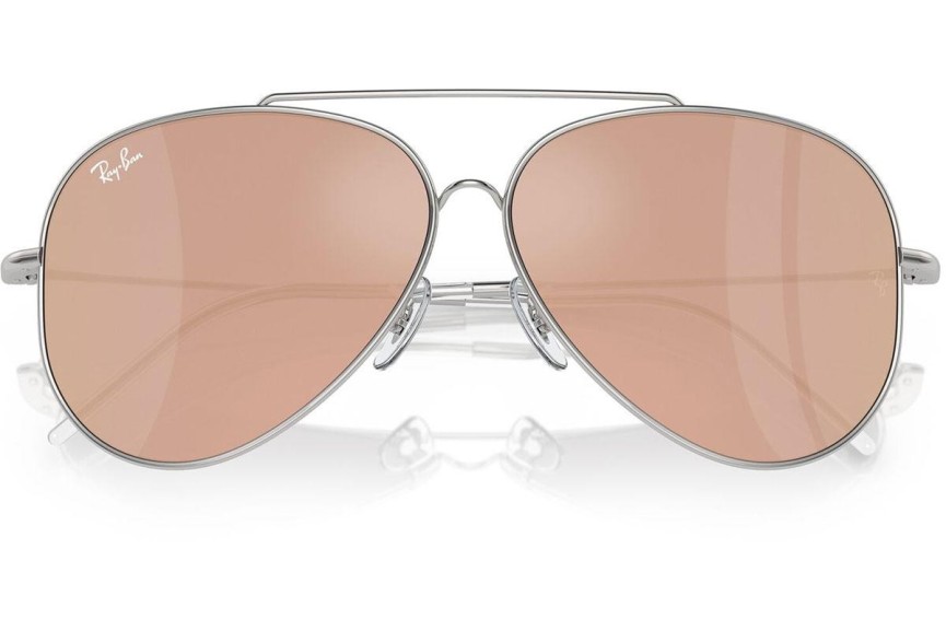 Слънчеви очила Ray-Ban Aviator Reverse RBR0101S 003/2O Пилотни Сребърна