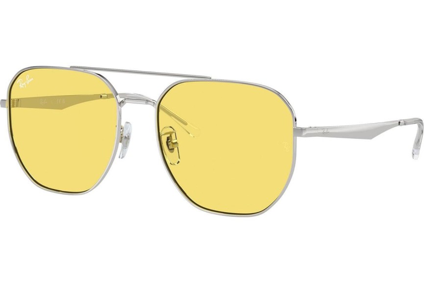 Слънчеви очила Ray-Ban RB3724D 003/85 Правоъгълни Сребърна