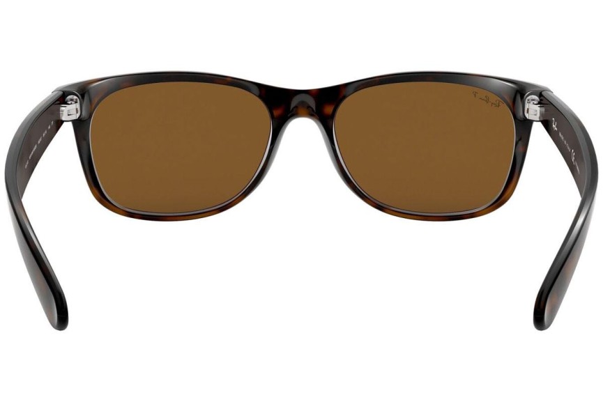 Слънчеви очила Ray-Ban New Wayfarer RB2132 902/57 Polarized Квадратни Хавана