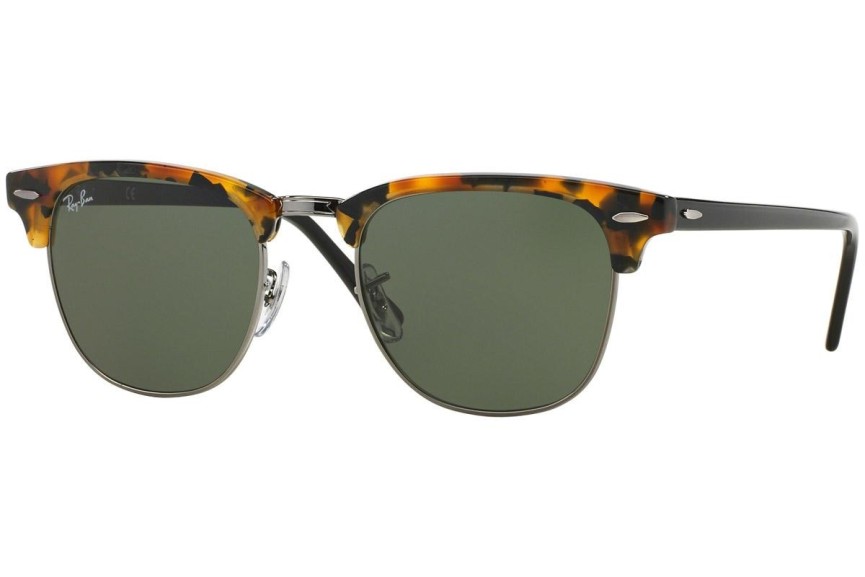 Слънчеви очила Ray-Ban Clubmaster Fleck Havana Collection RB3016 1157 По веждите Хавана