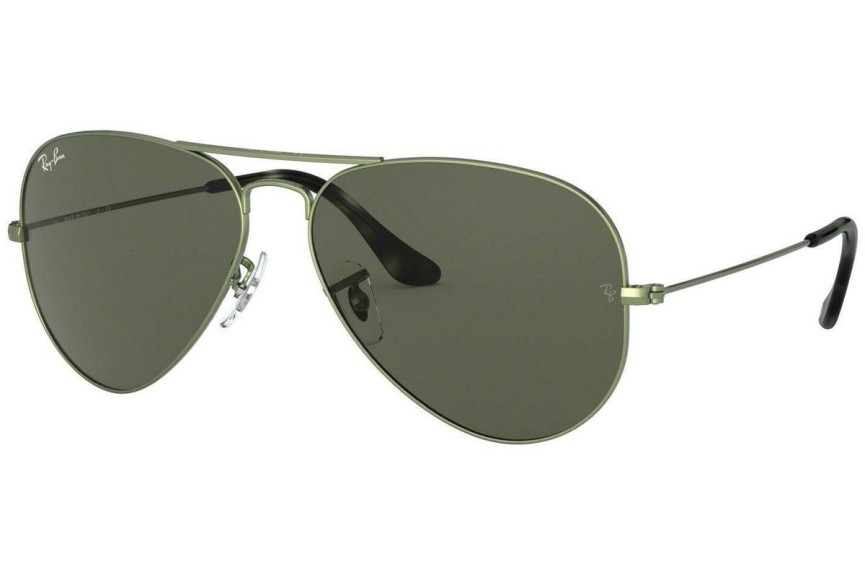 Слънчеви очила Ray-Ban Aviator RB3025 919131 Пилотни Зелена