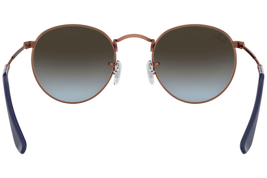 Слънчеви очила Ray-Ban Round Metal Metal RB3447 900396 Заоблени Кафява