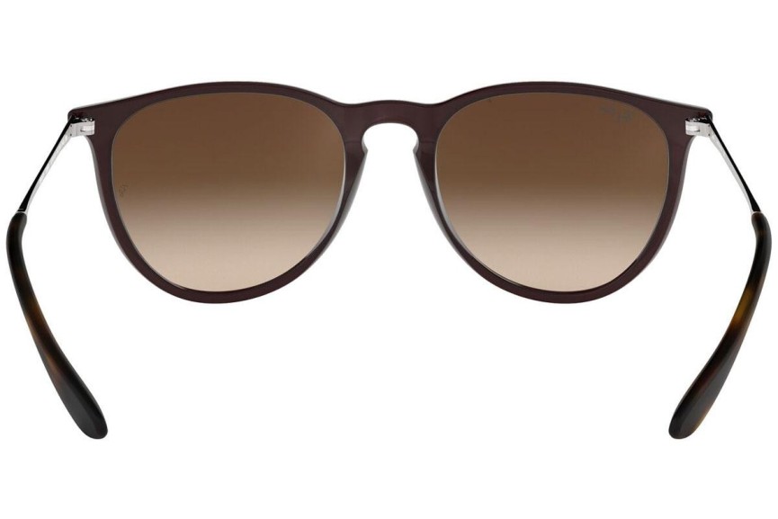 Слънчеви очила Ray-Ban Erika Classic RB4171 631513 Заоблени Кафява