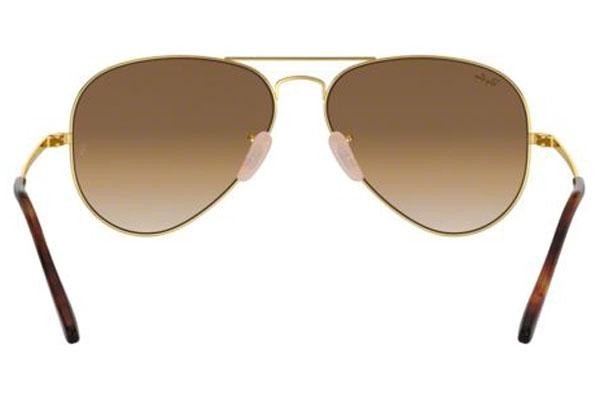 Слънчеви очила Ray-Ban Aviator Metal II RB3689 914751 Пилотни Златна