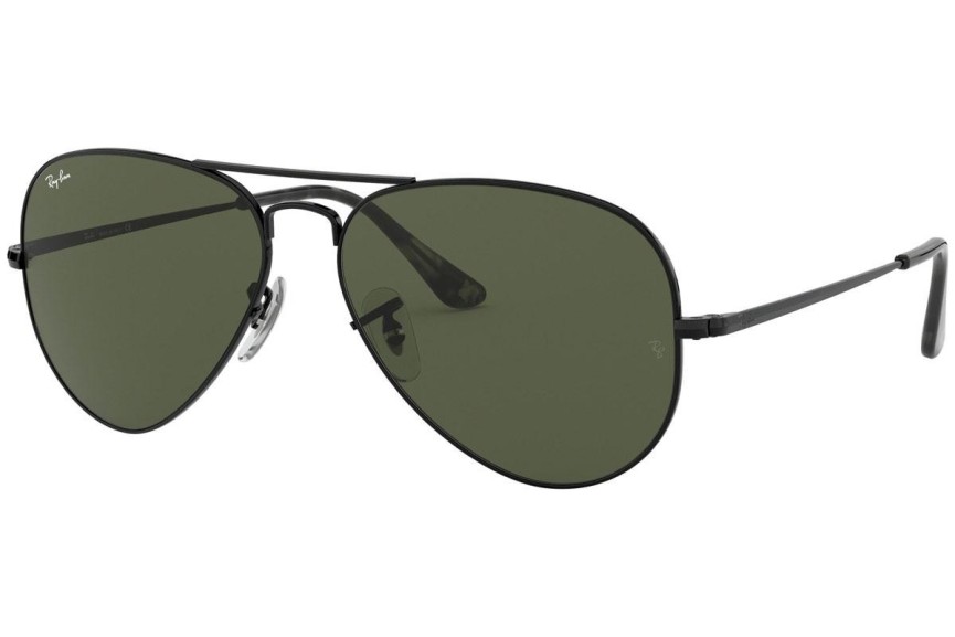 Слънчеви очила Ray-Ban Aviator Metal II RB3689 914831 Пилотни Черна