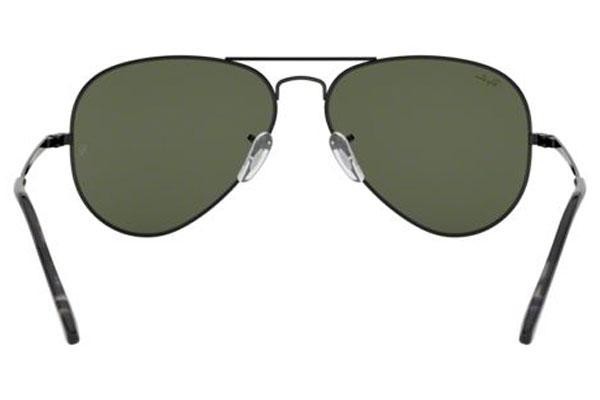 Слънчеви очила Ray-Ban Aviator Metal II RB3689 914831 Пилотни Черна