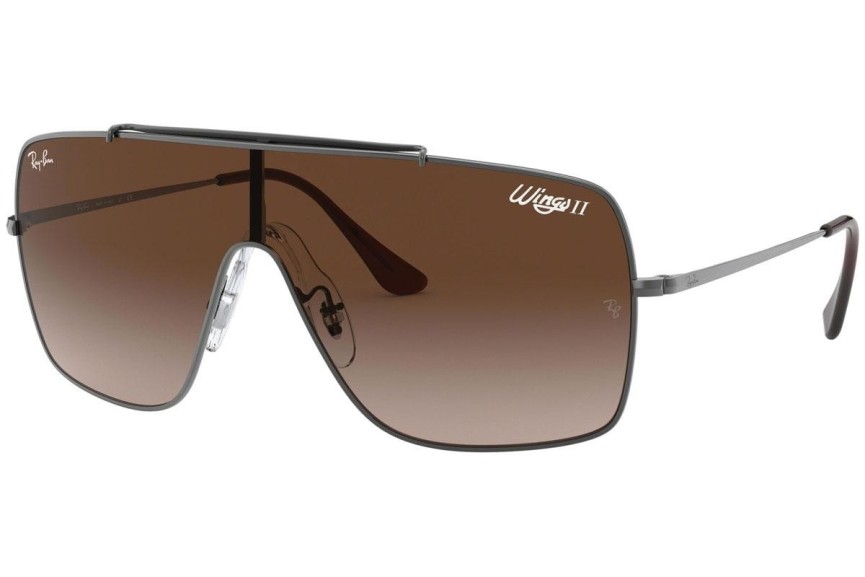 Слънчеви очила Ray-Ban Wings II RB3697 004/13 С единични стъкла | Shield Сива