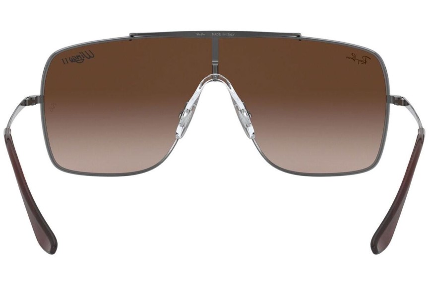 Слънчеви очила Ray-Ban Wings II RB3697 004/13 С единични стъкла | Shield Сива