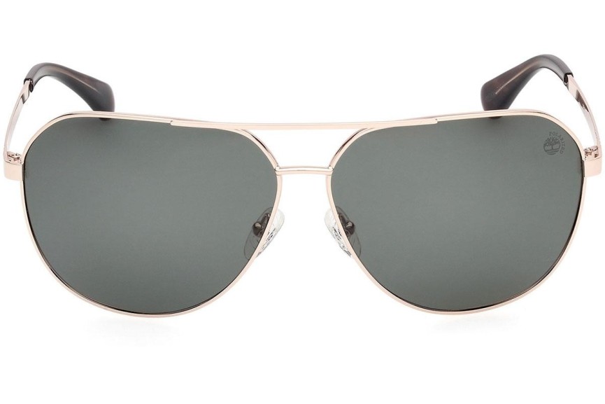 Слънчеви очила Timberland TB00029 32R Polarized Пилотни Златна