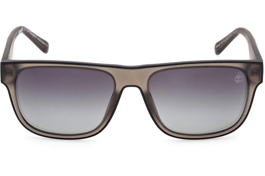 Слънчеви очила Timberland TB00025 45D Polarized Квадратни Кафява