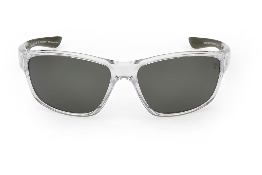 Слънчеви очила Timberland TB00024 26R Polarized Правоъгълни Кристална