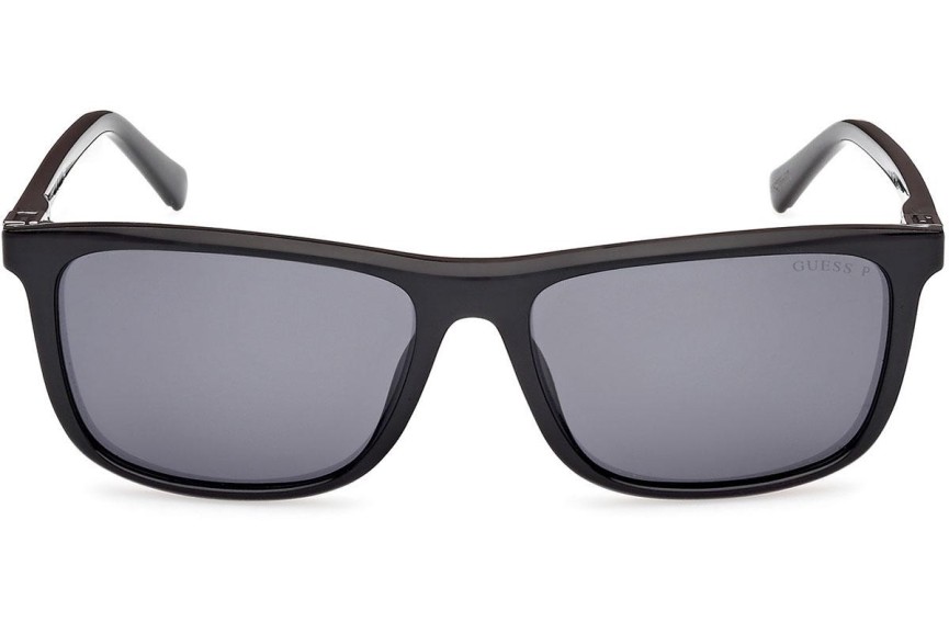 Слънчеви очила Guess GU00169 01D Polarized Квадратни Черна