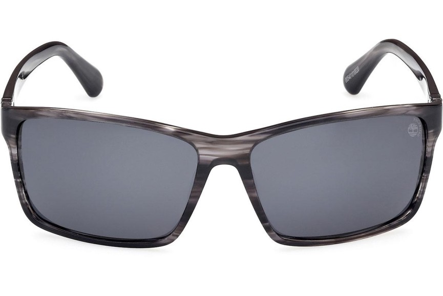 Слънчеви очила Timberland TB00032 01R Polarized Квадратни Сива