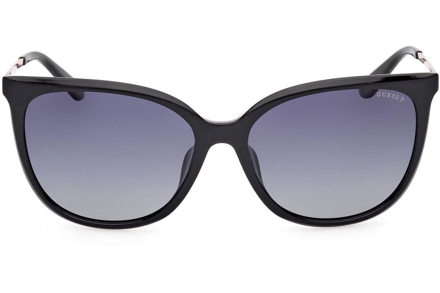 Слънчеви очила Guess GU00150-H 01D Polarized Квадратни Черна