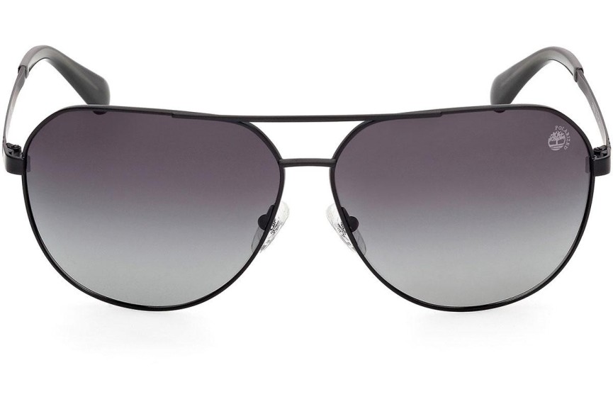 Слънчеви очила Timberland TB00029 02D Polarized Пилотни Черна