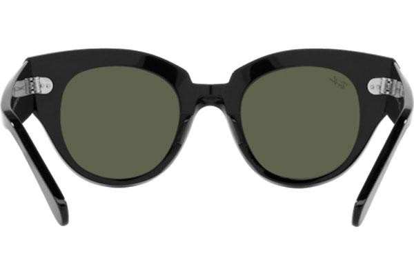 Слънчеви очила Ray-Ban Roundabout RB2192 901/31 Заоблени Черна