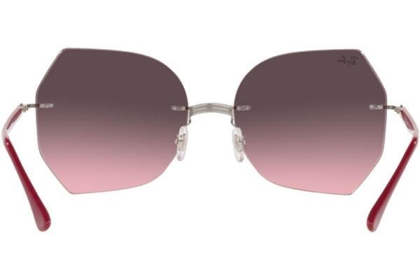 Слънчеви очила Ray-Ban Titanium Collection RB8065 003/H9 Око на котка Сребърна