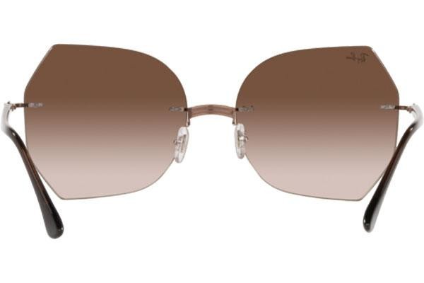 Слънчеви очила Ray-Ban Titanium Collection RB8065 155/13 Око на котка Златна