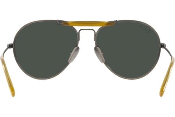 Слънчеви очила Ray-Ban Chromance Collection RB8063 9208K8 Polarized Пилотни Сребърна