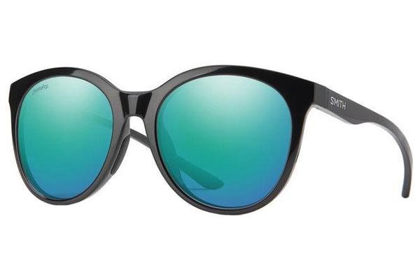 Слънчеви очила Smith BAYSIDE 807/QG Polarized Заоблени Черна