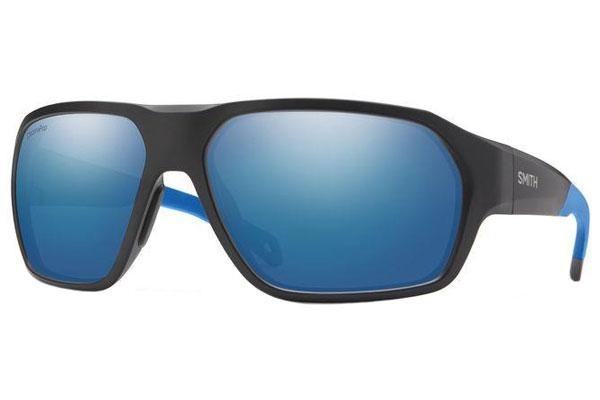 Слънчеви очила Smith DECKBOSS 0VK/QG Polarized Правоъгълни Черна