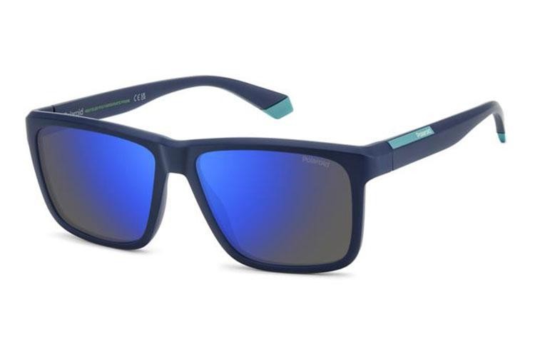 Слънчеви очила Polaroid PLD2164/S FLL/5X Polarized Квадратни Синя