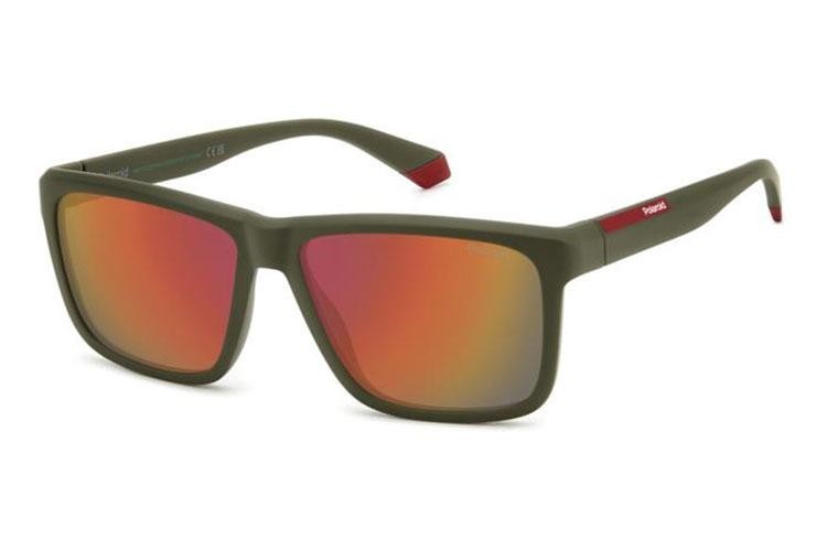 Слънчеви очила Polaroid PLD2164/S TBO/OZ Polarized Квадратни Зелена