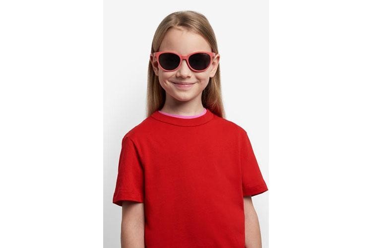 Слънчеви очила Polaroid Junior PLD8065/S 1N5/M9 Polarized Око на котка Червена