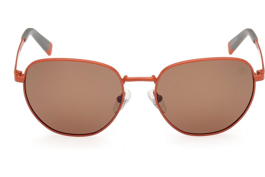 Слънчеви очила Timberland TB00048 43H Polarized Квадратни Оранжева