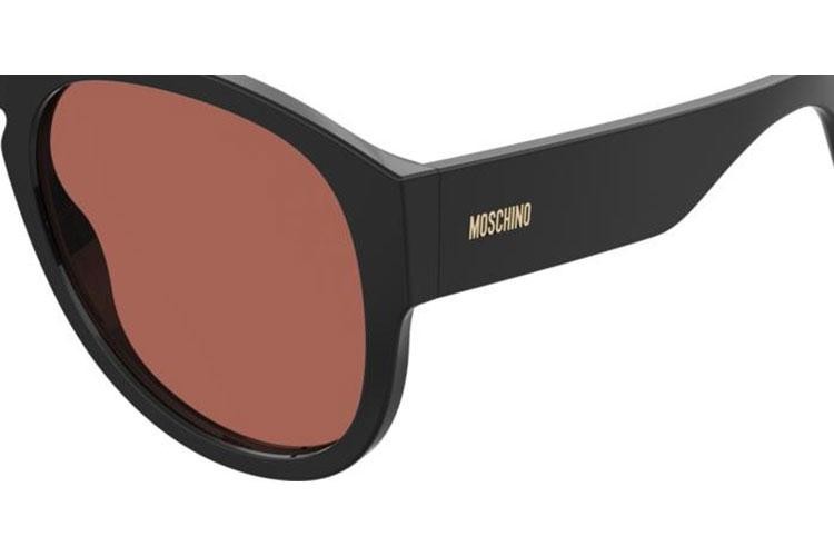 Слънчеви очила Moschino MOS176/S 807/U1 Пилотни Черна