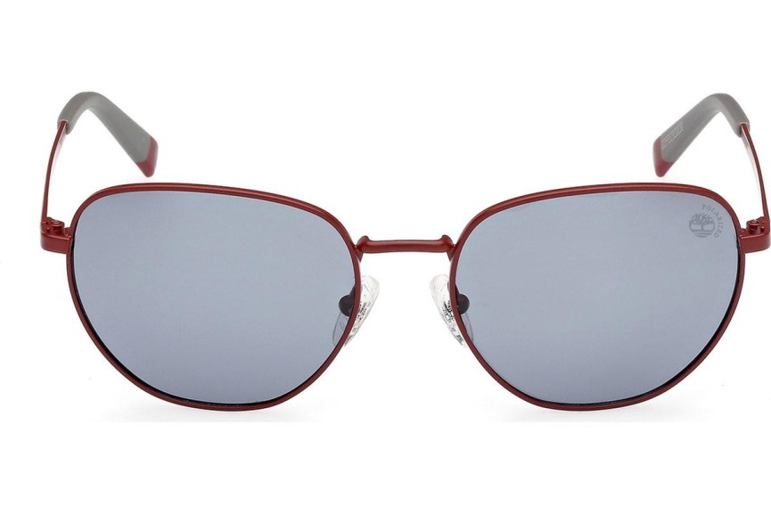 Слънчеви очила Timberland TB00048 67D Polarized Квадратни Червена