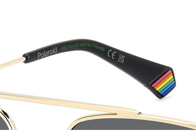 Слънчеви очила Polaroid PLD6235/S/X 2F7/M9 Polarized Квадратни Златна