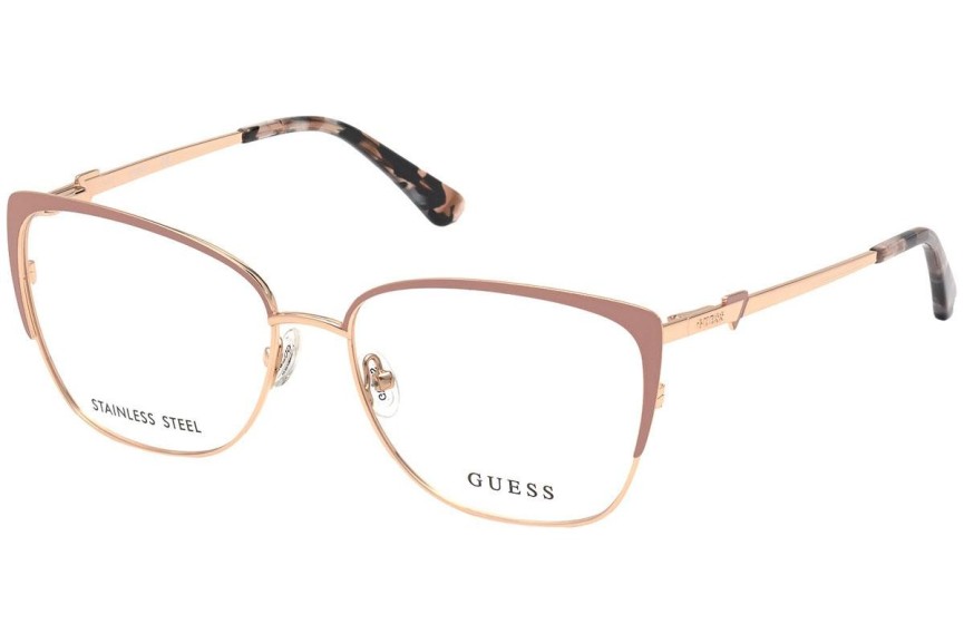 Очила Guess GU2814 058 Квадратни Златна