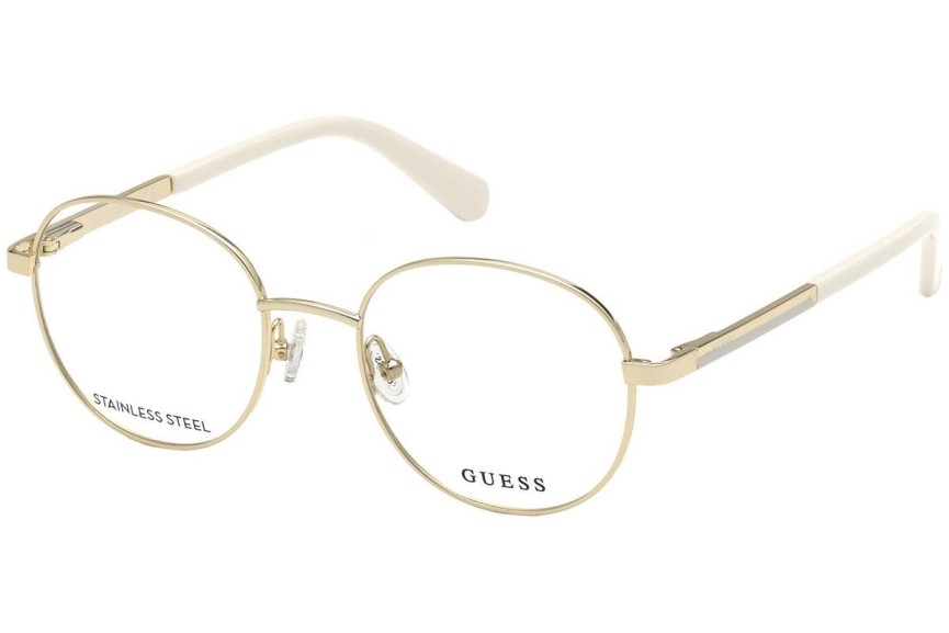 Очила Guess GU50025 032 Заоблени Златна