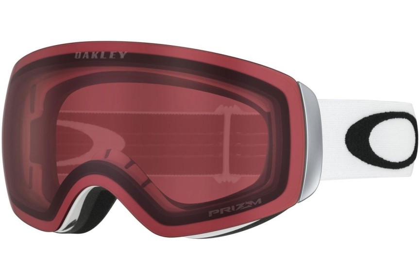 Ски очила Oakley Flight Deck M OO7064-02 PRIZM С единични стъкла | Shield Бяла