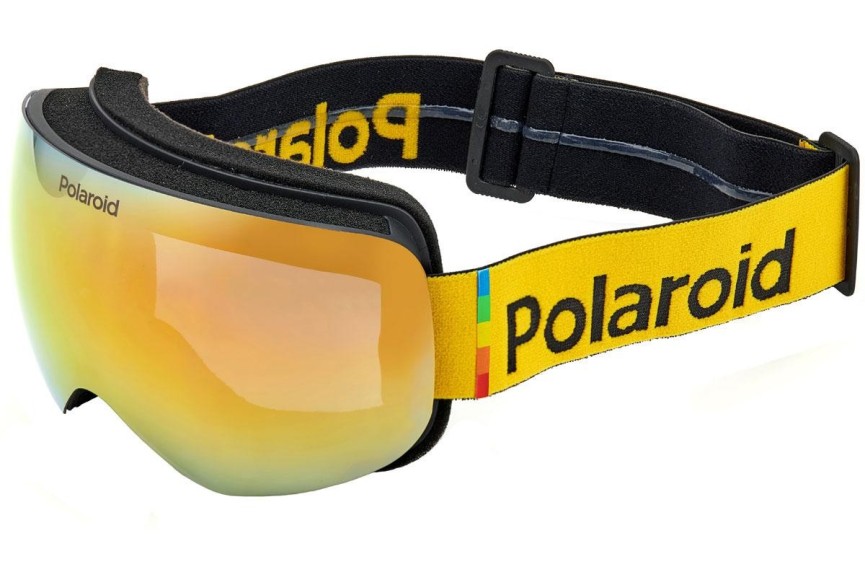 Ски очила Polaroid Mask 01 Mask 01 9KS/A2 Polarized С единични стъкла | Shield Черна