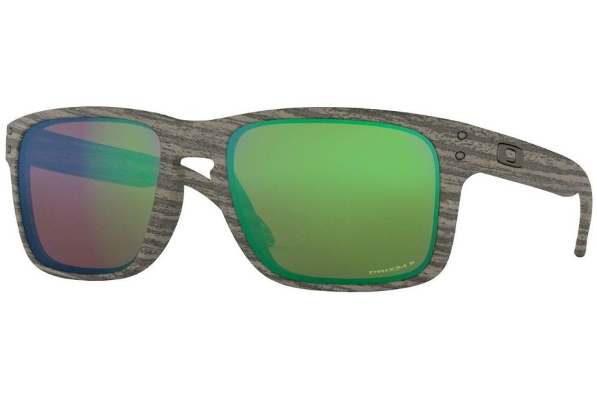 Слънчеви очила Oakley Holbrook OO9102-J8 Polarized Квадратни Кафява