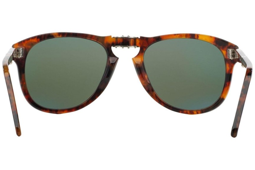 Слънчеви очила Persol Folding 714 Series PO0714 108/58 Polarized Пилотни Хавана