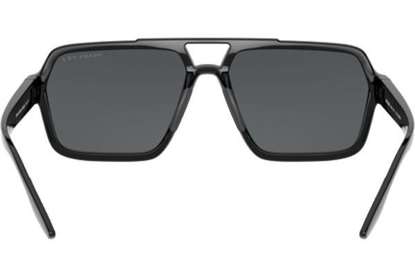 Слънчеви очила Prada Linea Rossa PS01XS 1AB02G Polarized Правоъгълни Черна