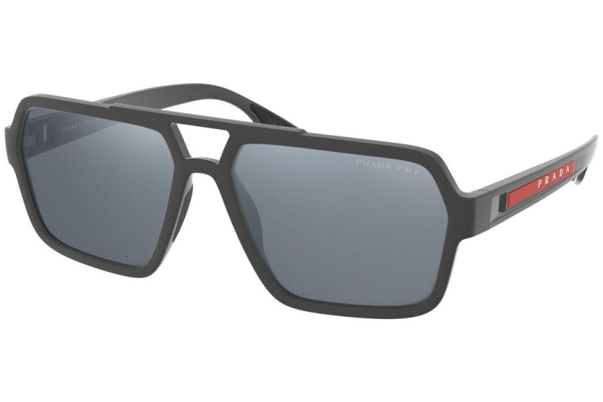 Слънчеви очила Prada Linea Rossa PS01XS UFK07H Polarized Правоъгълни Сива