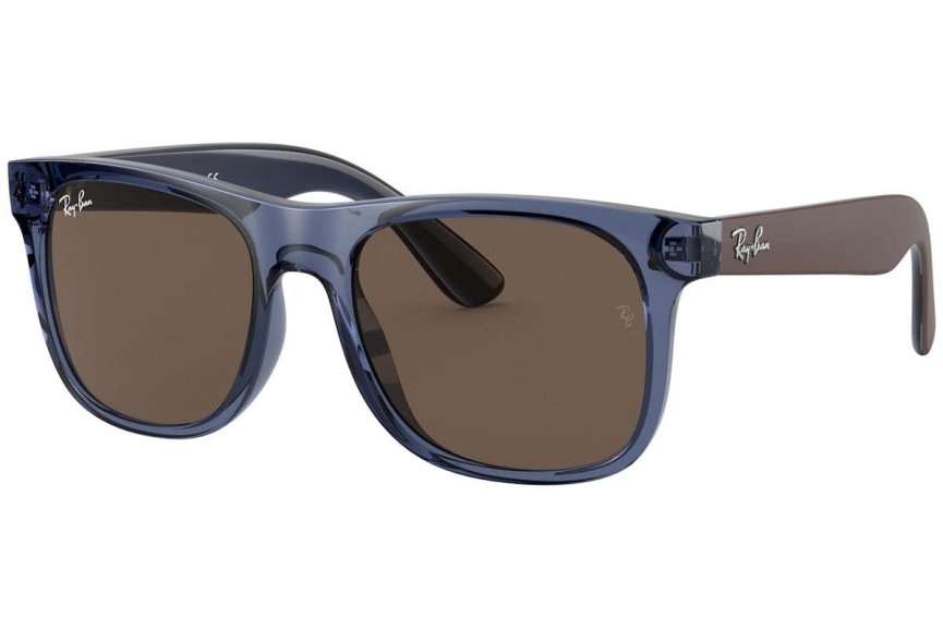 Слънчеви очила Ray-Ban Junior Junior Justin RJ9069S 706873 Квадратни Синя