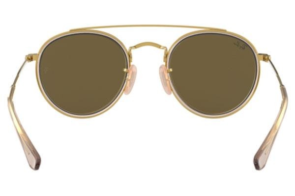 Слънчеви очила Ray-Ban Junior RJ9647S 223/73 Заоблени Златна