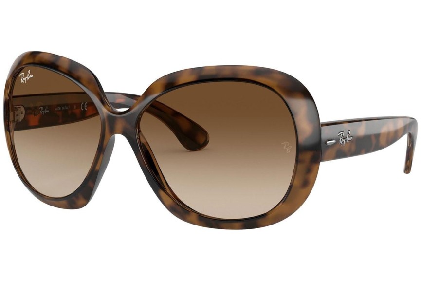 Слънчеви очила Ray-Ban Jackie Ohh II RB4098 642/13 С голям размер Хавана