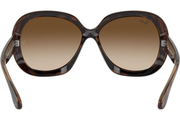 Слънчеви очила Ray-Ban Jackie Ohh II RB4098 642/13 С голям размер Хавана