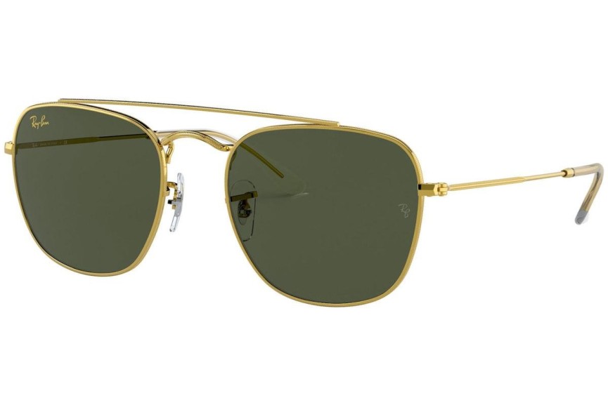 Слънчеви очила Ray-Ban RB3557 919631 Квадратни Златна